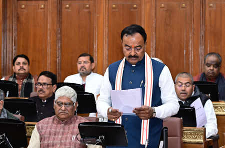 ఉత్తరప్రదేశ్ అసెంబ్లీ సమావేశాల్లో ఉప ముఖ్యమంత్రి స్పందన
