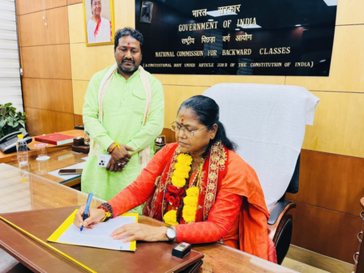 సాద్వీ నిరంజన్ జ్యోతి ఎన్సీబీసీ అధ్యక్షురాలిగా నియమితులు