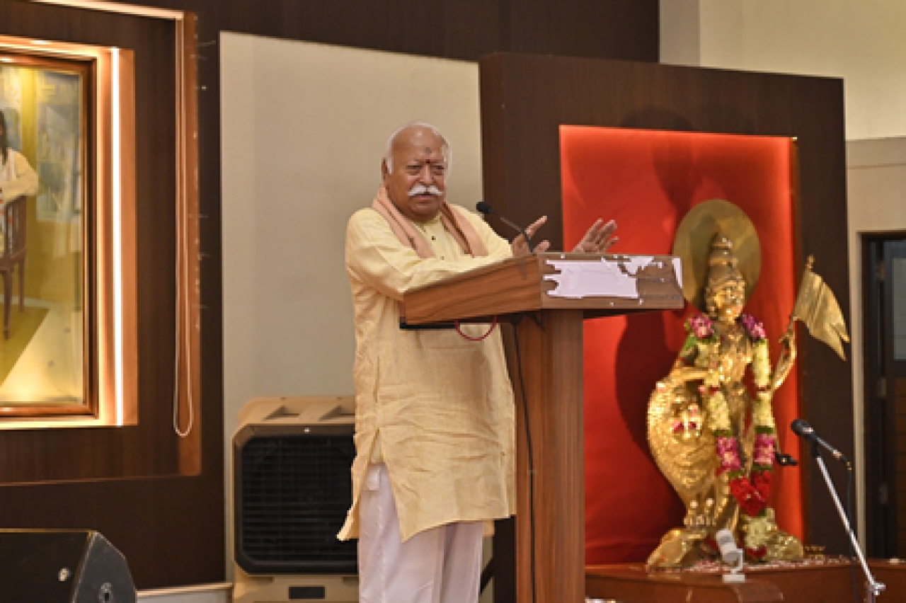 రామ మందిరం నిర్మాణంలో సమాజం యొక్క భాగస్వామ్యం: మోహన్ భాగవత్