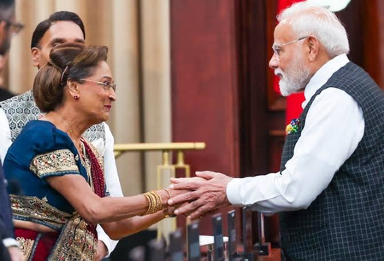 త్రినిదాద్లో ప్రధాని మోదీకి అభినందనలు, జయశంకర్ పర్యటనకు ఎదురుచూపులు