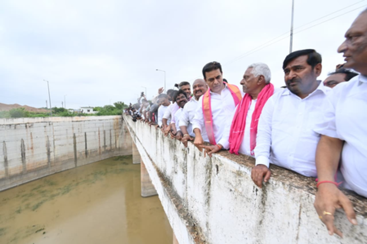 కేటీఆర్ కీలక ప్రకటన: కన్నేపల్లి పంప్ను వెంటనే ప్రారంభించాలి