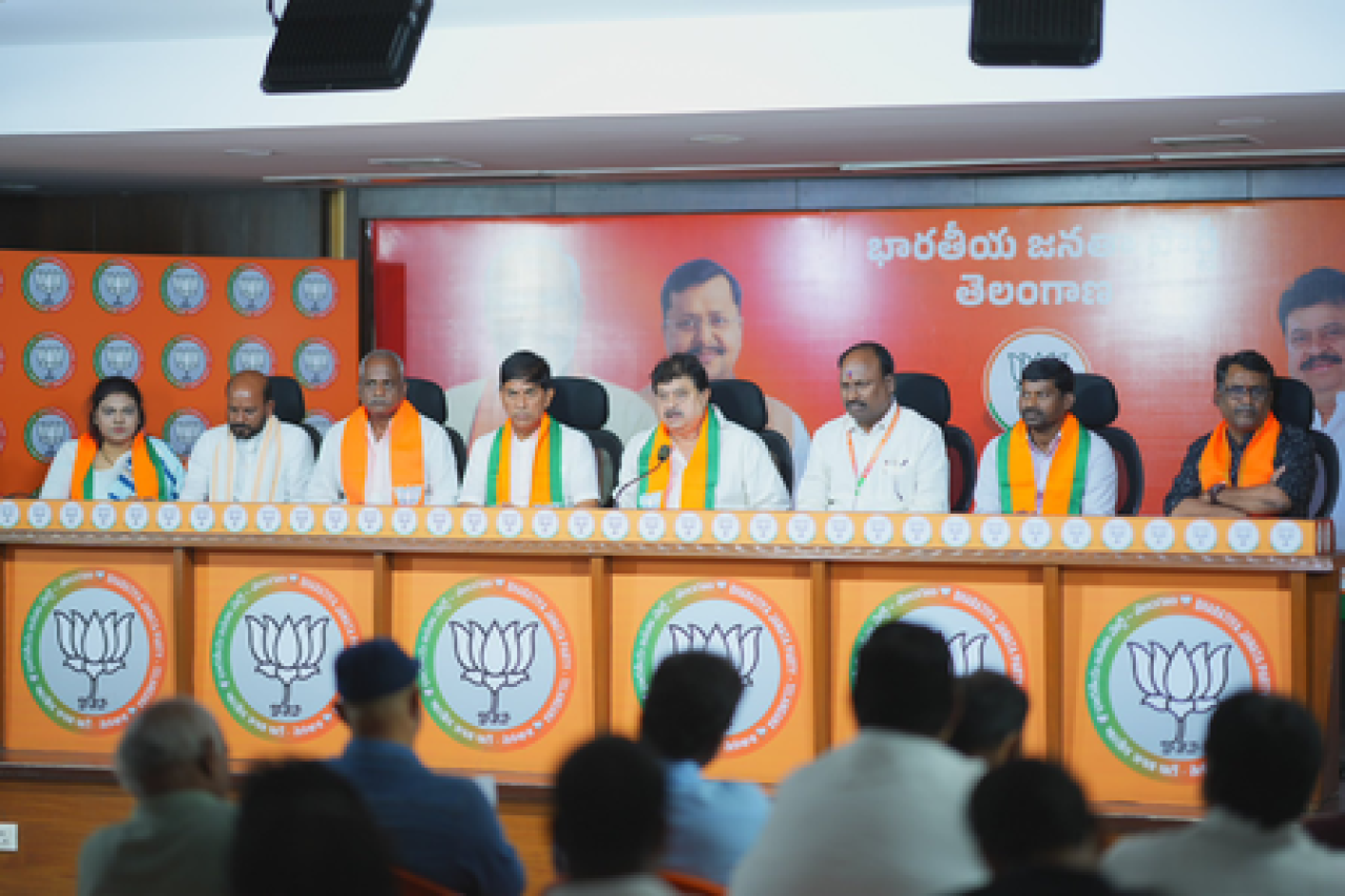 భారత్లో అराजకతకు కుట్ర: తెలంగాణ బీజేపీ అధ్యక్షుడు ఆరోపణలు