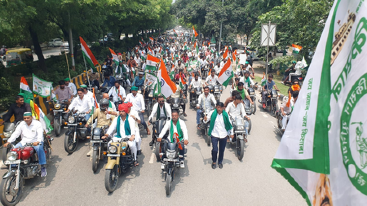 18 ఆగస్టు వరకు పరిష్కారం లేకపోతే 24 ఆగస్టుకు యమునా ప్రాధికారంపై మహాపంచాయితీ: భారతీయ కిసాన్ యూనియన్ 18 ఆగస్టు వరకు పరిష్కారం లేకపోతే 24 ఆగస్టుకు యమునా ప్రాధికారంపై మహాపంచాయితీ: భారతీయ కిసాన్ యూనియన్
